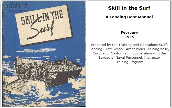 Skill in the Surf - A Landing Boat Manual - February 1945