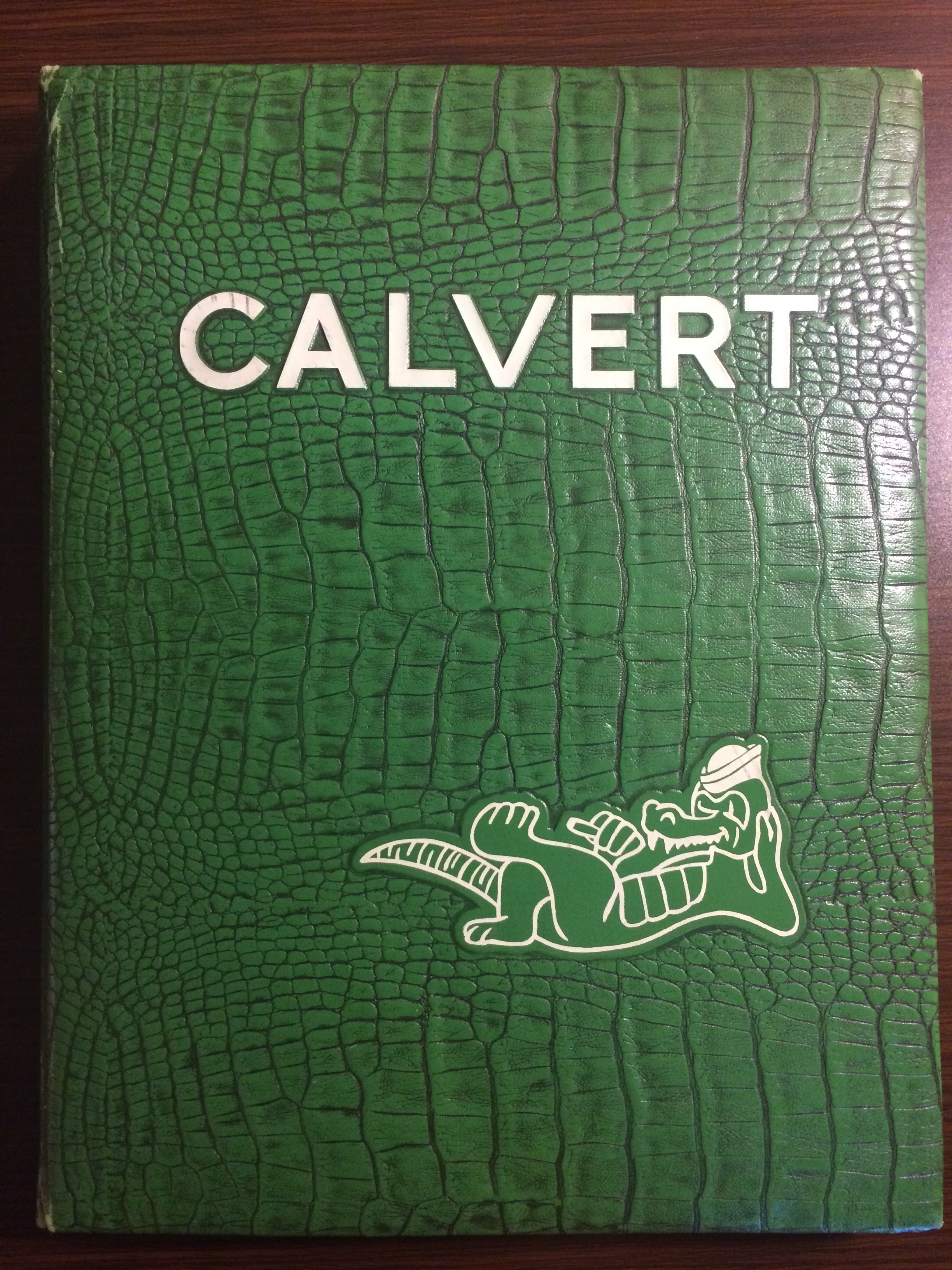 USS Calvert 1956 - Sixth Far East Cruise Book  - 000a - Outside Cover